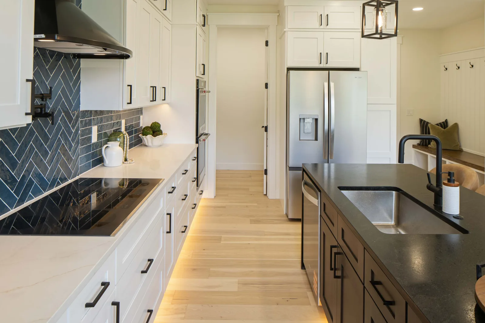 Galley prep and mudroom