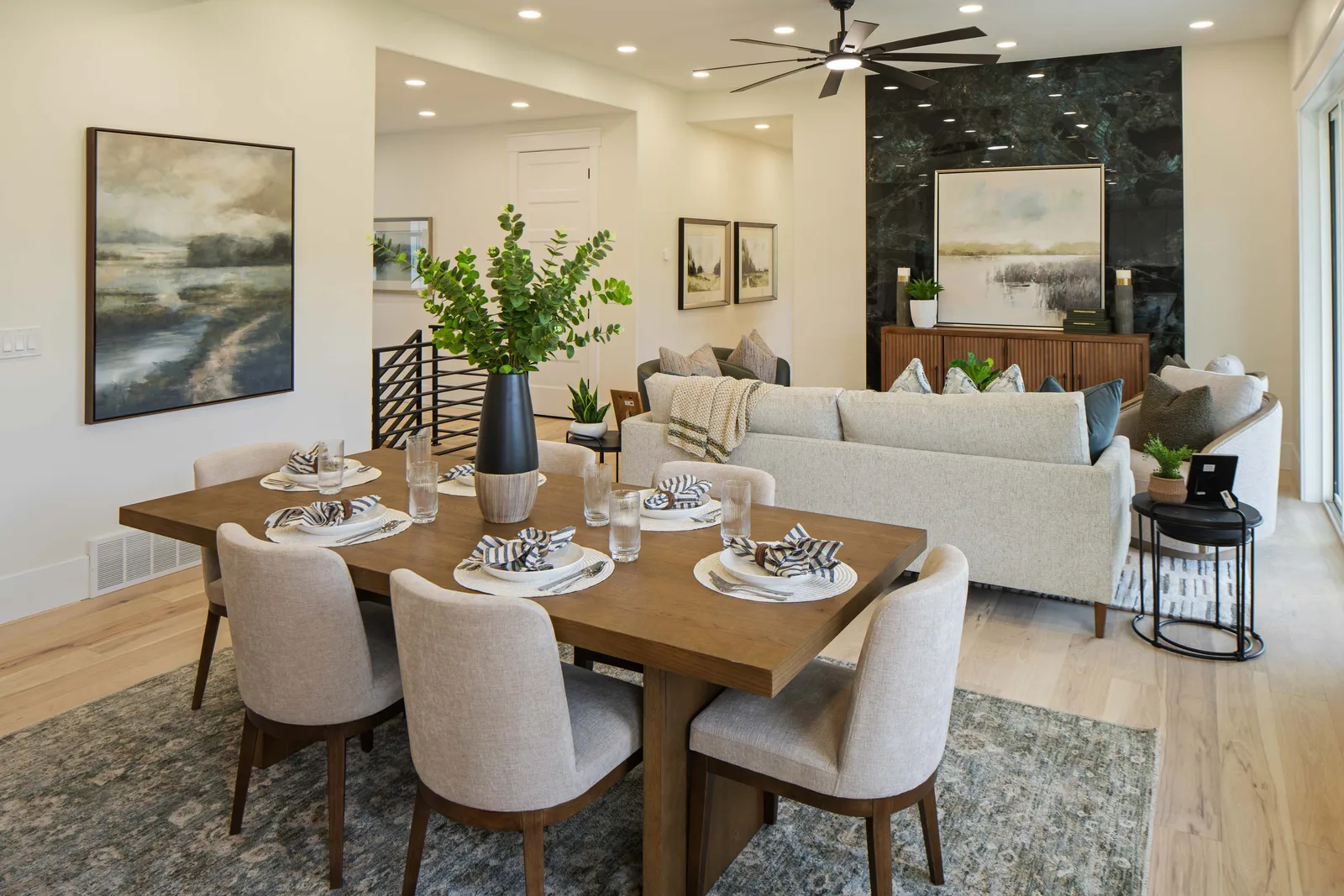 Dining and great room