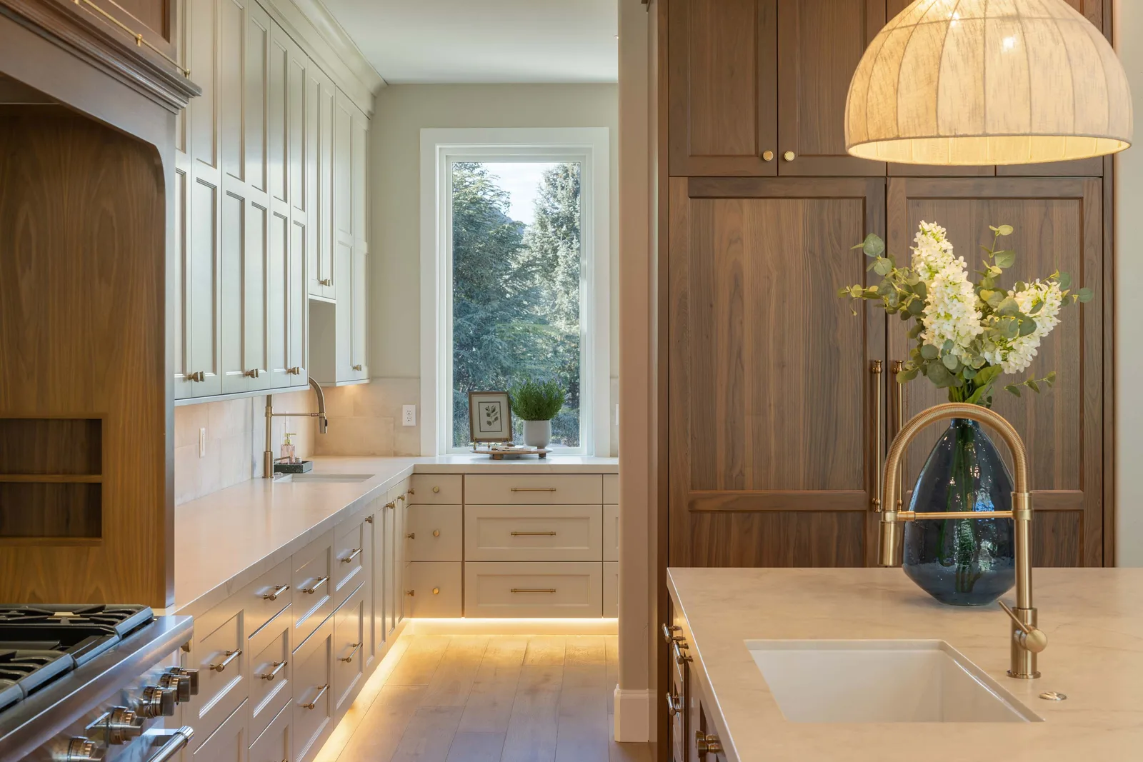 Kitchen and range