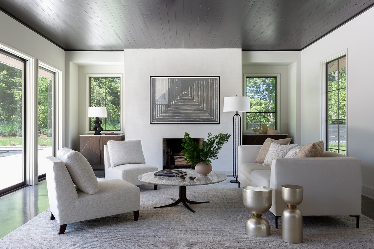 A great room built around the view